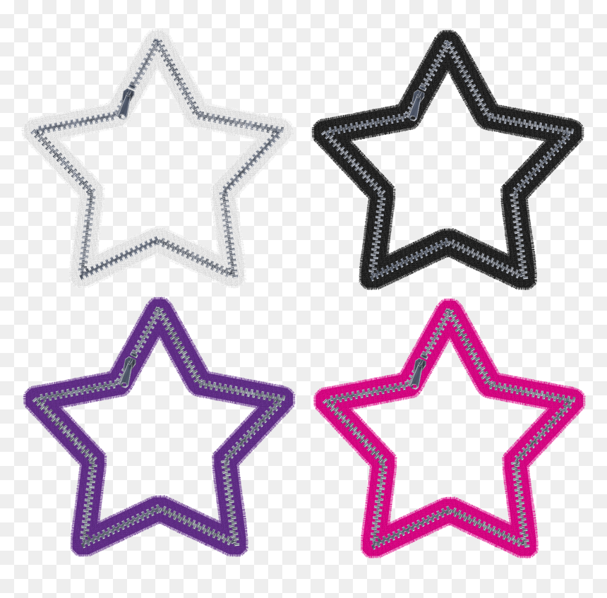 Stars Png - Outline Images Of Religious Symbols, Transparent Png - purple stars png