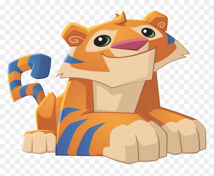 Transparent Jumping Tiger Png - Cartoon, Png Download - jumping tiger png