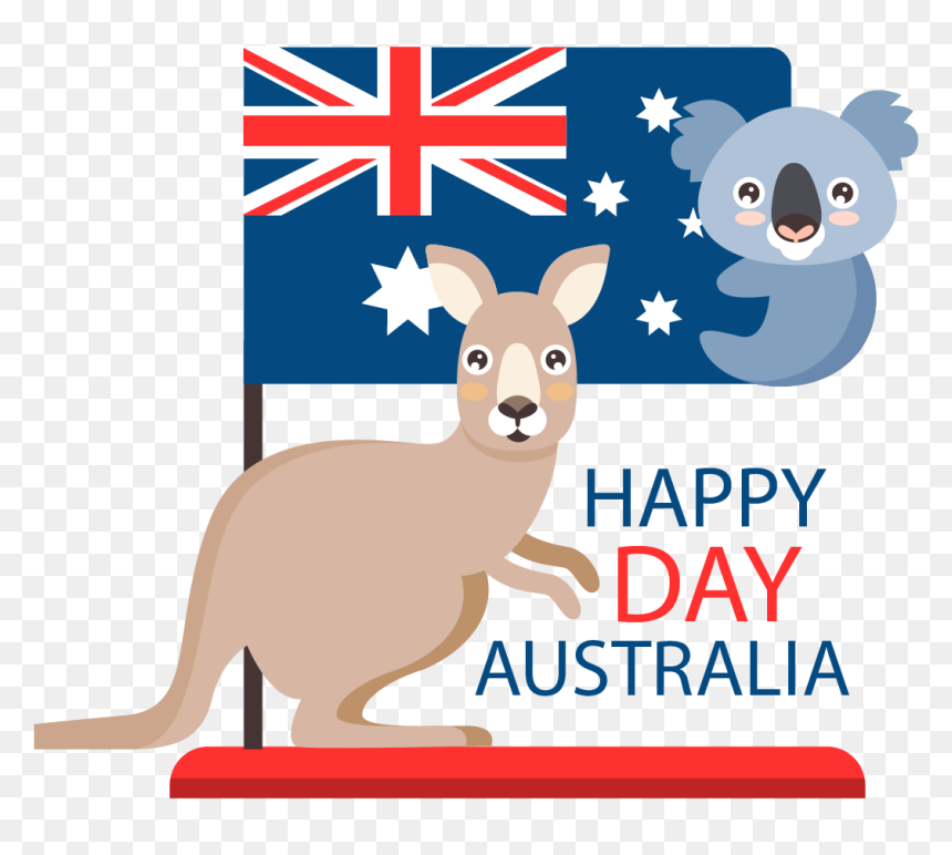 Shepherd Australia Festival Of Kangaroo Flag Koala - Happy Australia Day 2020, HD Png Download - shepherd png