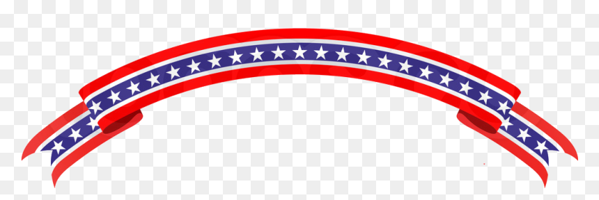 Patriotic Banner Png, Transparent Png - patriotic stars png