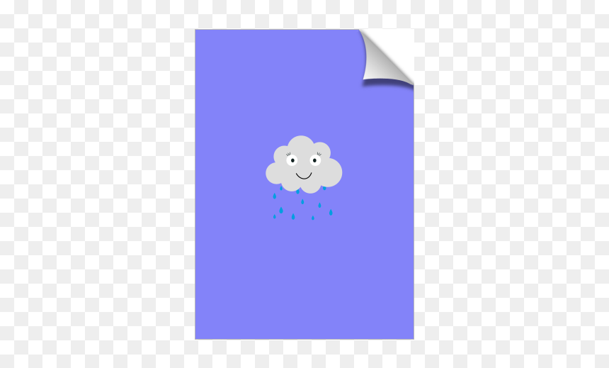 Cartoon, HD Png Download - raincloud png