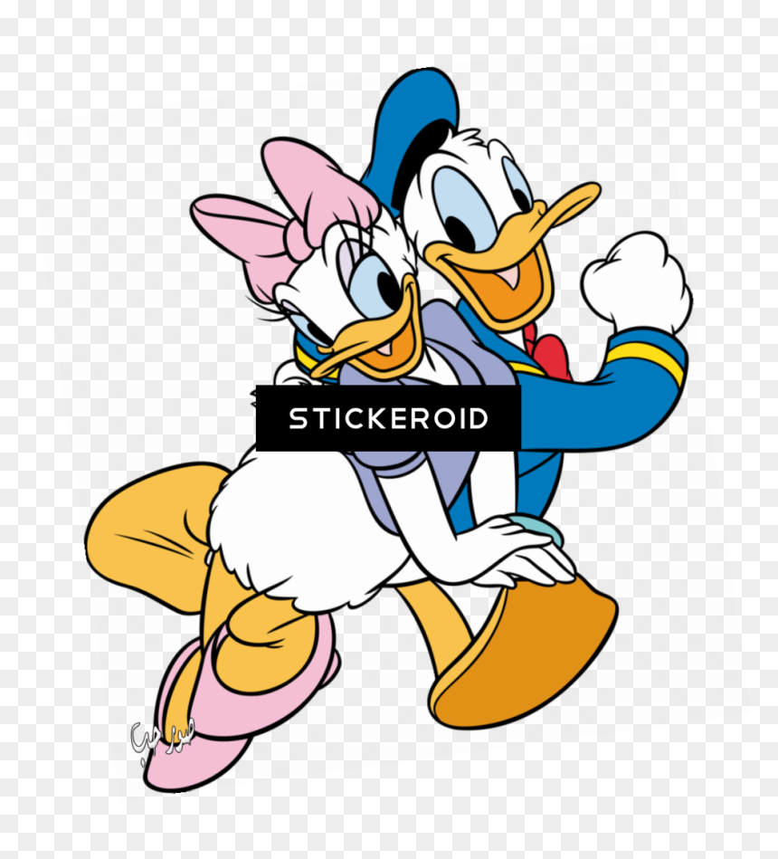 Donald Duck Actors Heroes Clipart , Png Download - Donald Duck And Daisy Duck, Transparent Png - actors png