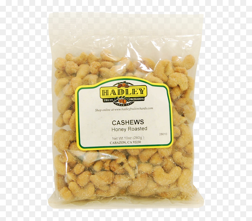 Cashews Honey Roasted 14oz - Hadley Fruit Orchards, HD Png Download - cashews png