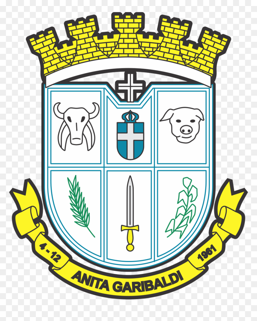 Brasao - Anita Garibaldi Municipio Brasão, HD Png Download - simbolo whatsapp png