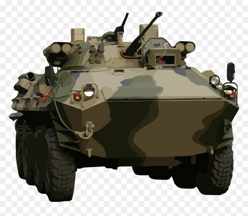Armored Personnel Carrier Png, Transparent Png - army tank png
