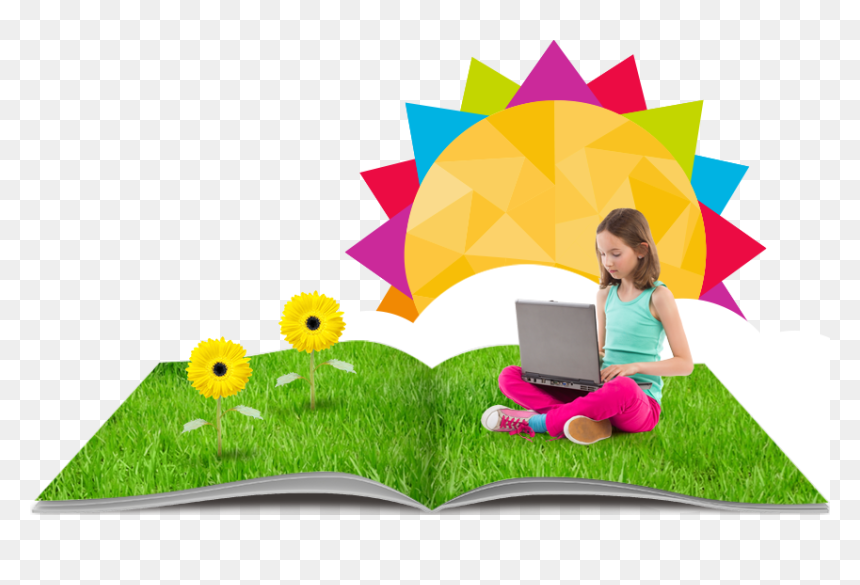 Slide One Image - Kids Learning Png, Transparent Png - kids reading png