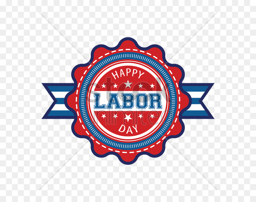 Happy Labor Day Label V矢量图形 , Png Download, Transparent Png - happy labor day png