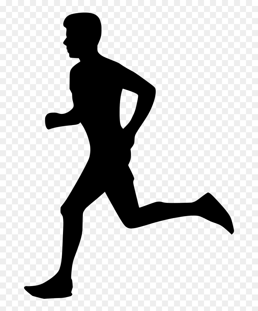 Morning Running Hd, HD Png Download - running person png