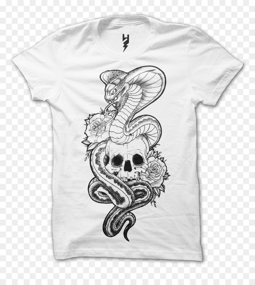 Skull X Snake Tattoo From Xteas Created For The Launch - Tattoo, HD Png Download - snake tattoo png