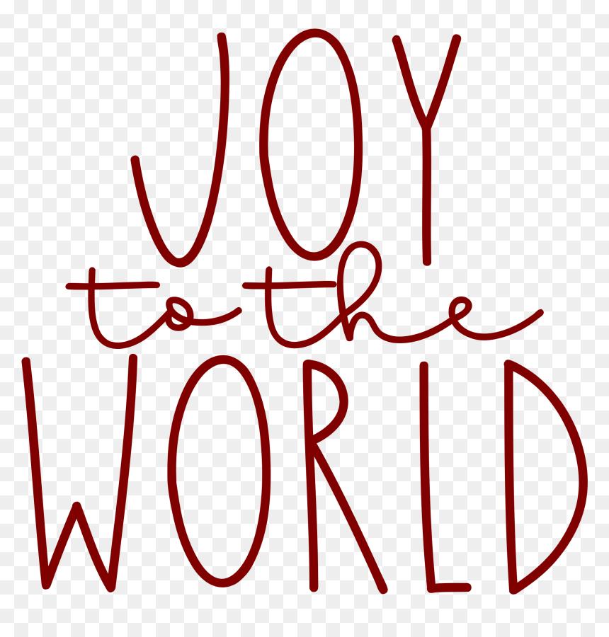 Calligraphy, HD Png Download - joy to the world png