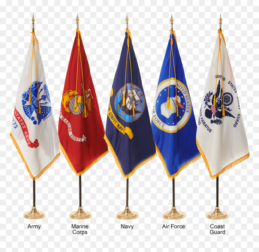 Flags Of The Miliary Branches, HD Png Download - marine corps emblem png