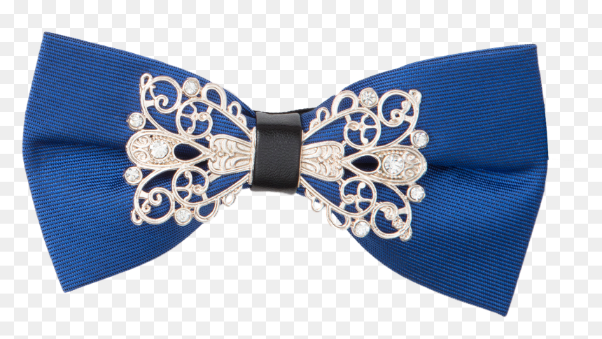 Paisley, HD Png Download - blue bow tie png