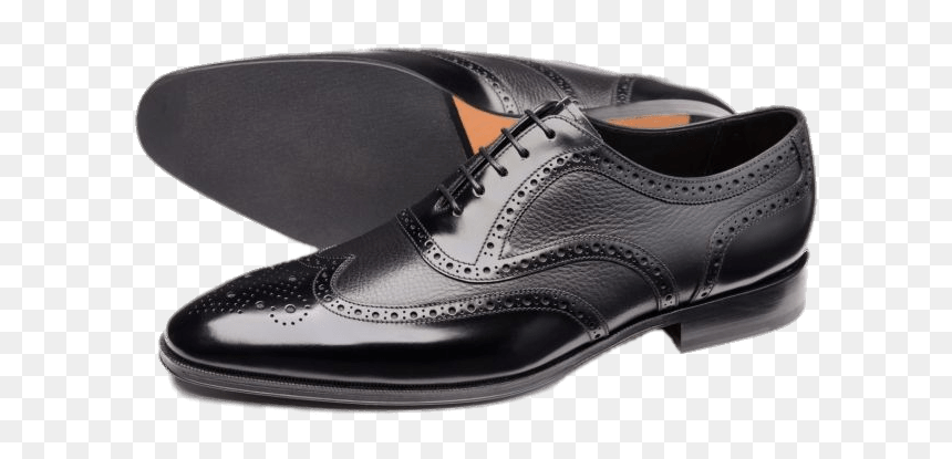 Classic English Black Brogues - Slip-on Shoe, HD Png Download - dance shoes png
