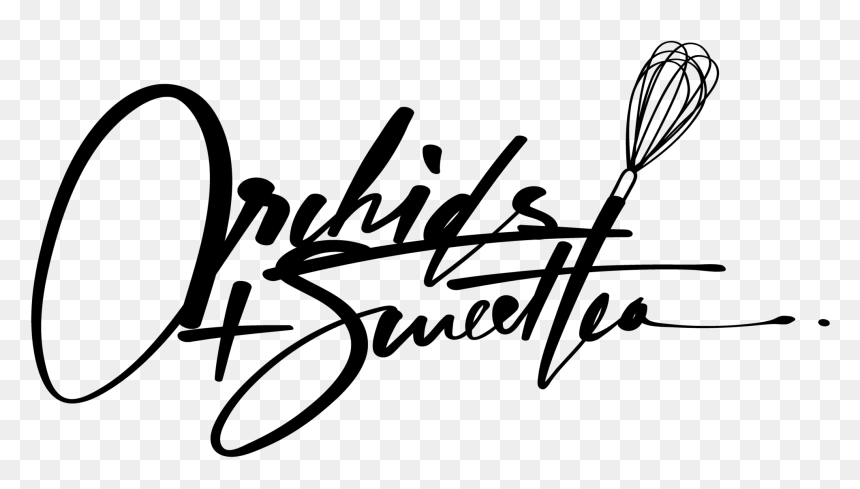 Orchids Sweet Tea - Calligraphy, HD Png Download - sweet tea png