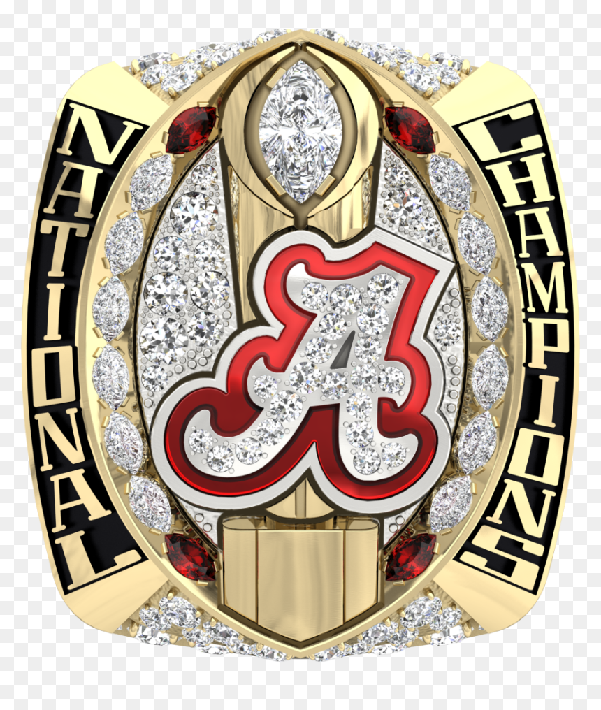 Alabama Crimson Tide Football Championship Ring, HD Png Download - roll tide png