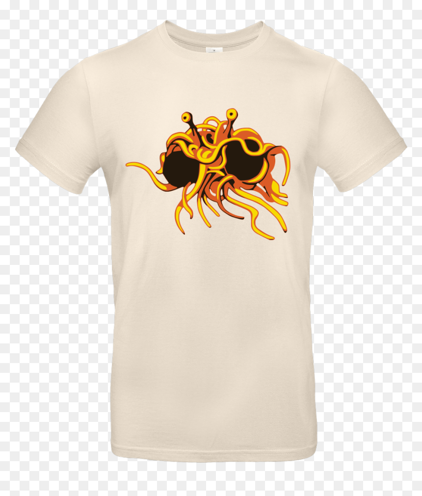 Flying Spaghetti Monster T-shirt B&c Exact , Png Download - Bean Disenchantment T Shirts, Transparent Png - flying spaghetti monster png