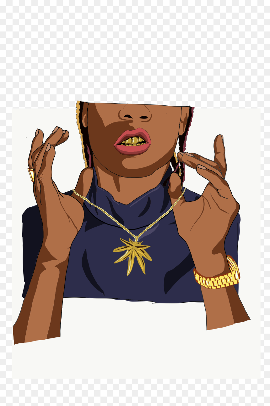 Portable Network Graphics Image A3b8d5a7b95a 1 - Illustration, HD Png Download - rapper chain png