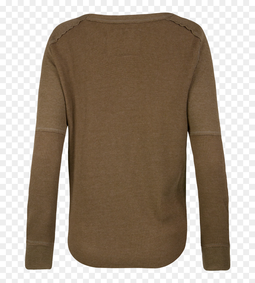 Long-sleeved T-shirt, HD Png Download - gold outline png