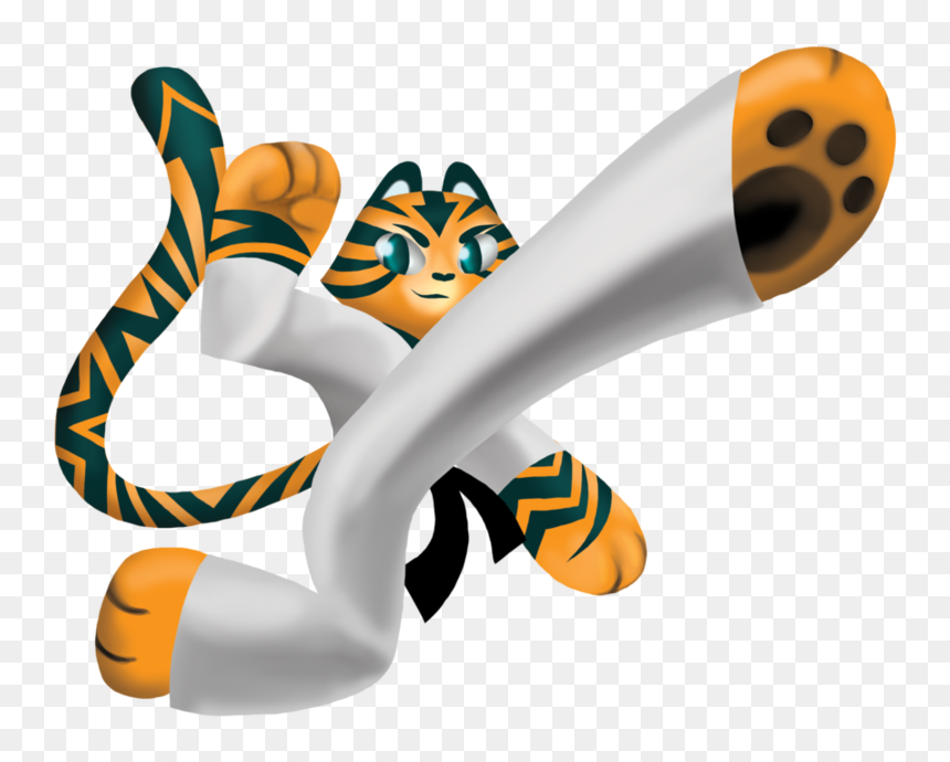 Alexei Taekwondo Tiger By Snowboardleopard-d9mjj6y - Bilder Tae Kwon Do Clipart, HD Png Download - jumping tiger png