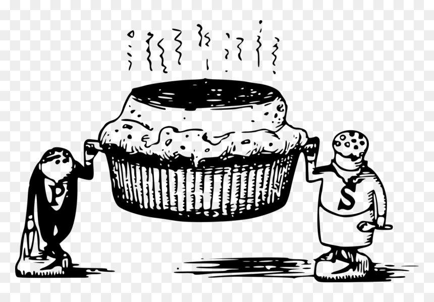Salt And Pepper Charaters Holding Pie Clipart Png For - Hot Pie, Transparent Png - pie clipart png