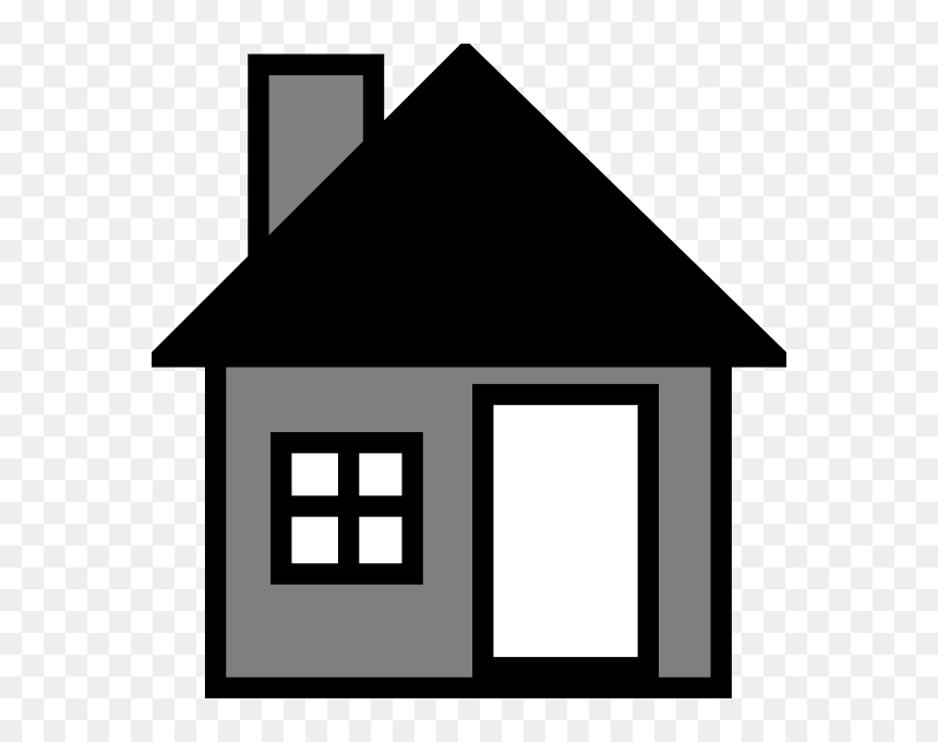 Home Clip Art - House Made Of Shapes, HD Png Download - home clipart png