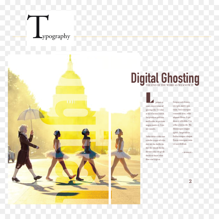 Typography2-01 - Martin Cade Washington Ballet, HD Png Download - tug of war png