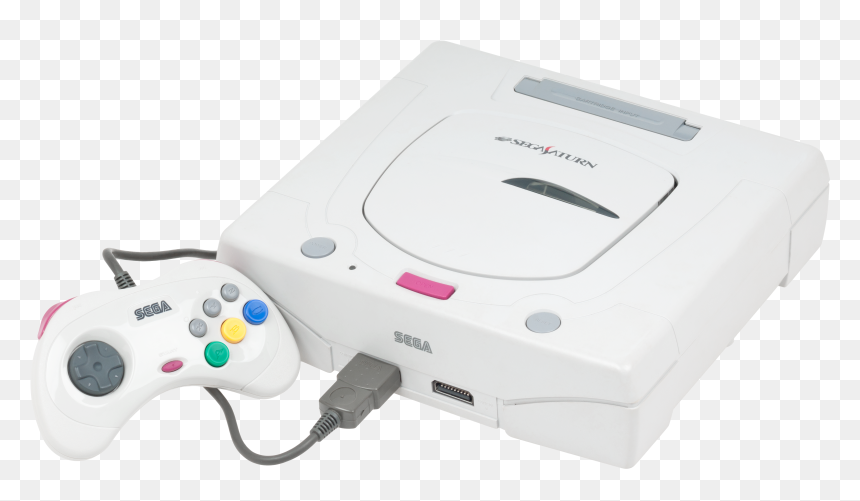 Sega Saturn Jp Mk2 Console Set - Sega Saturn, HD Png Download - sega saturn png