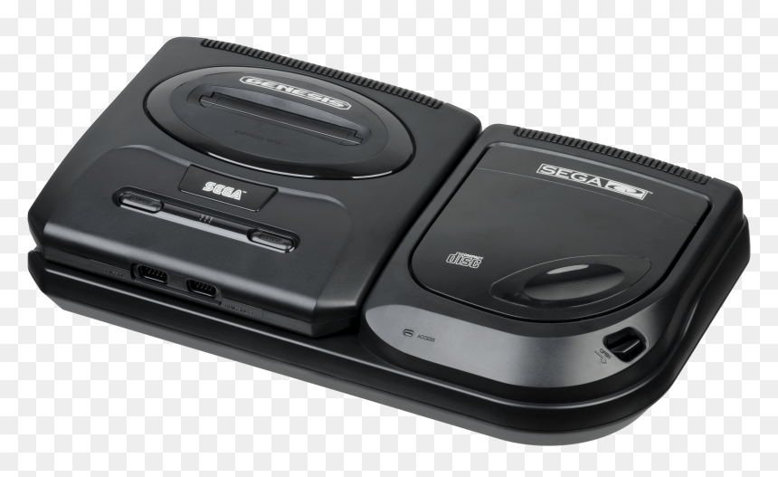 Sega Cd Model2 Set - Sega Cd Model 2, HD Png Download - sega saturn png