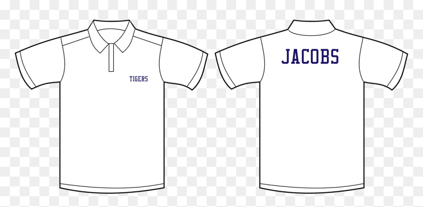 Picture Of Set Of Team Polo Shirts - T Shirt Collar Png, Transparent Png - polo shirt png