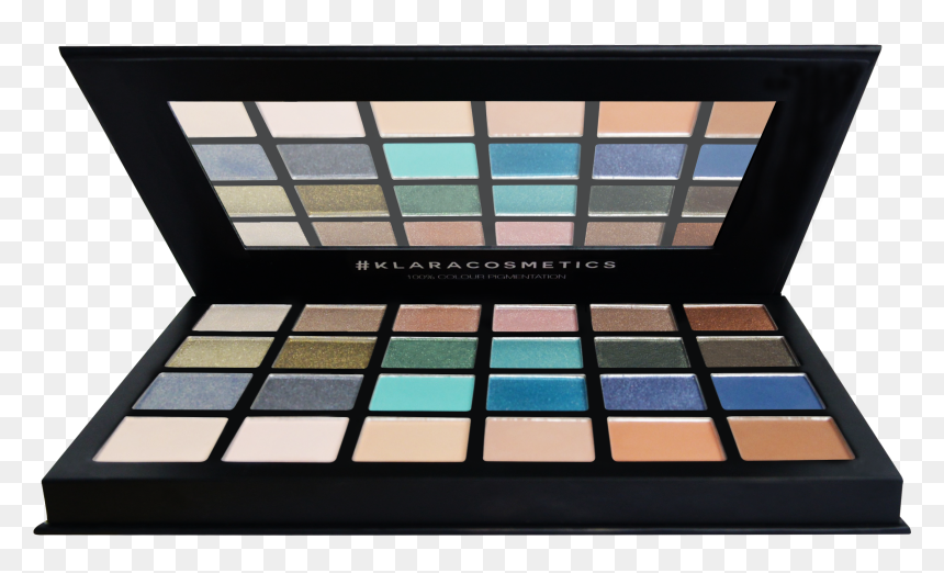 Klara Cosmetics Malibu Palette , Png Download - Klara Cosmetics Abu Dhabi Eyeshadow Palette, Transparent Png - palette png