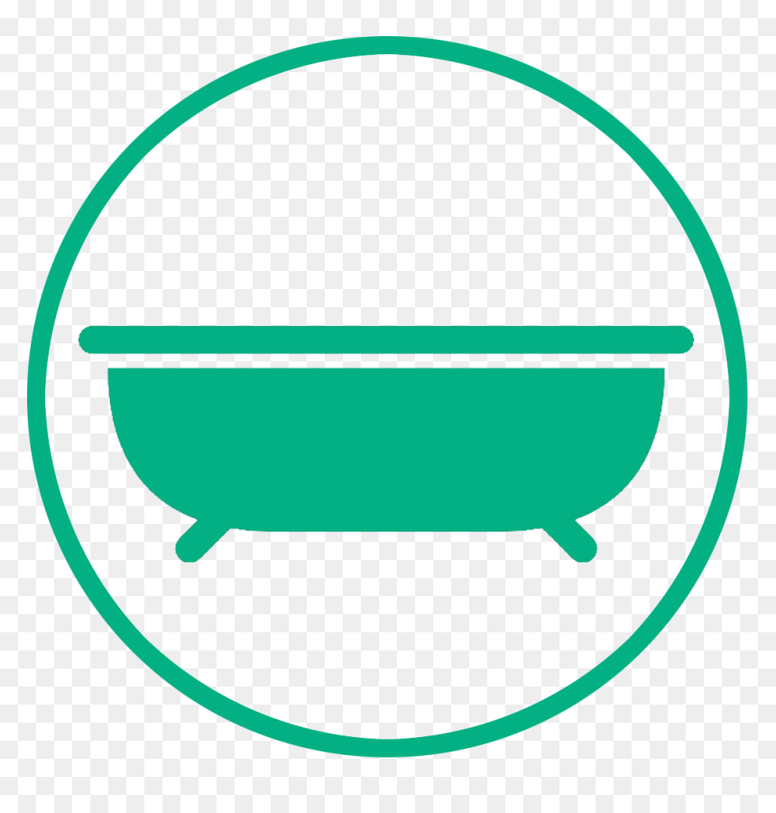 Circle, Hd Png Download - Shower Bath Png, Transparent Png - seaweed clipart png