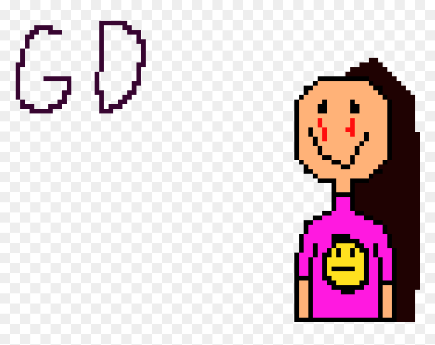 Girl With Bloody Eyes Pixel Art Clipart , Png Download - Pixel Art, Transparent Png - bloody hands png