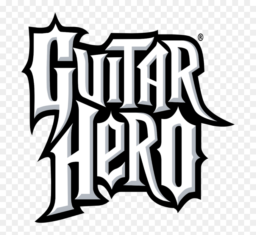 Guitar Hero Logo, HD Png Download - guitar hero png