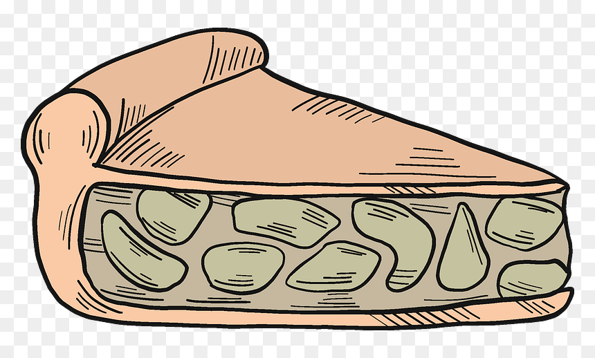Piece Of Apple Pie Clipart, HD Png Download - pie clipart png