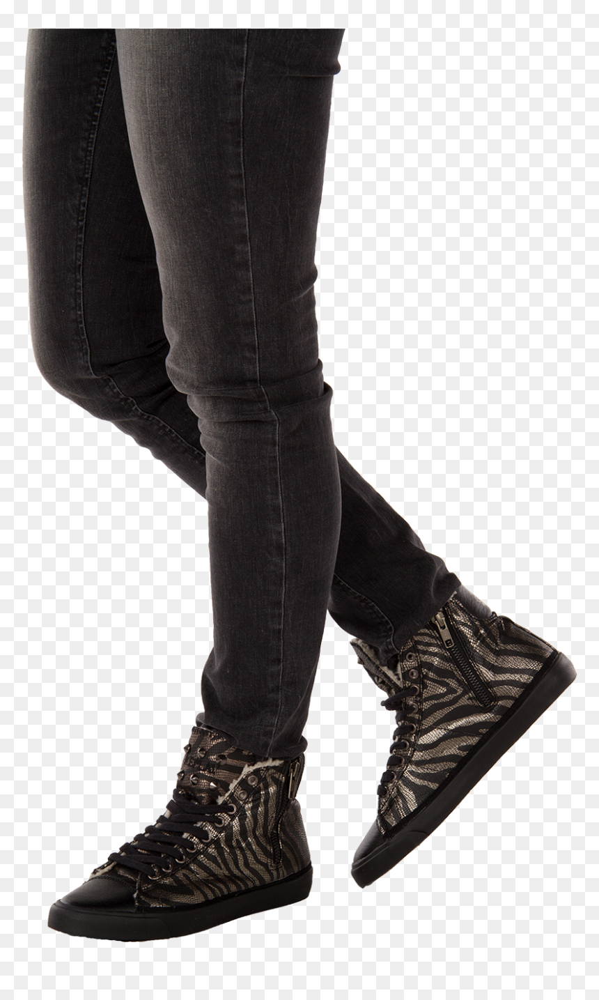 Replay Sneakers Flambe - Knee-high Boot, HD Png Download - replay button png