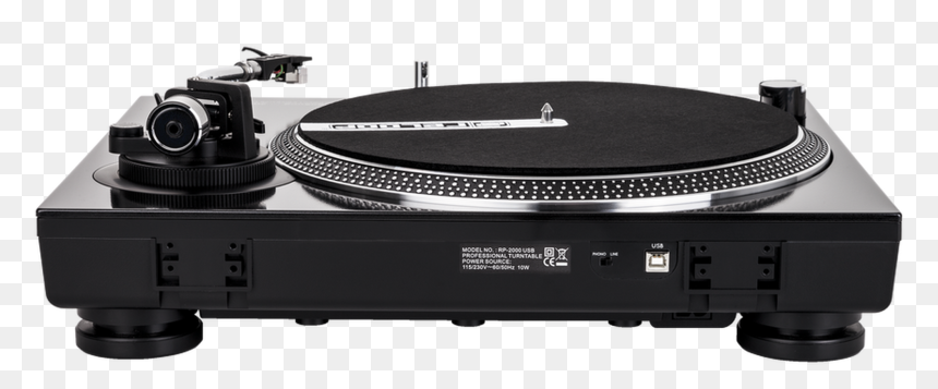 Reloop Rp-2000usb Dj Turntable, HD Png Download - dj turntables png