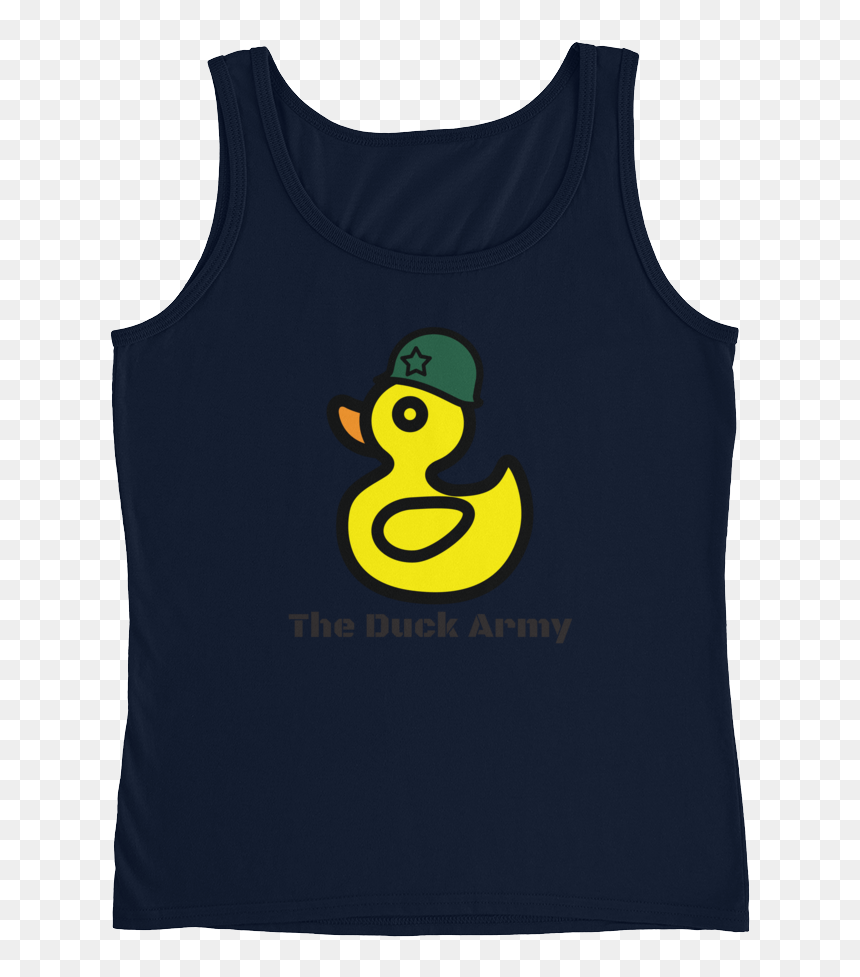 The Duck Army Tank-top , Png Download - Active Tank, Transparent Png - army tank png