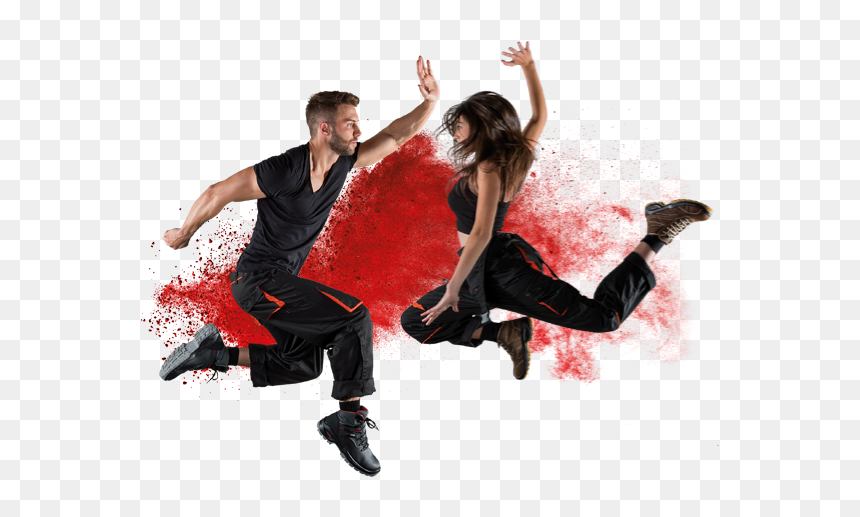 Group Jumping, HD Png Download - dance shoes png