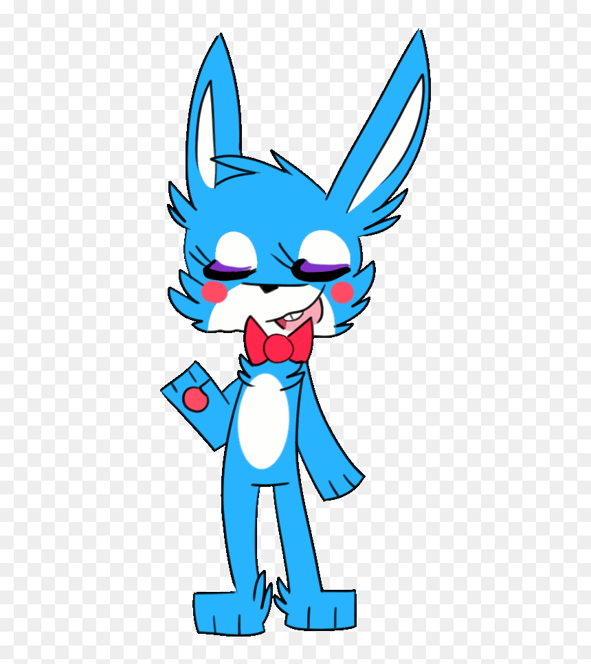 Toy Bonnie And Her Make Up By Frevee - Cartoon, HD Png Download - evee png