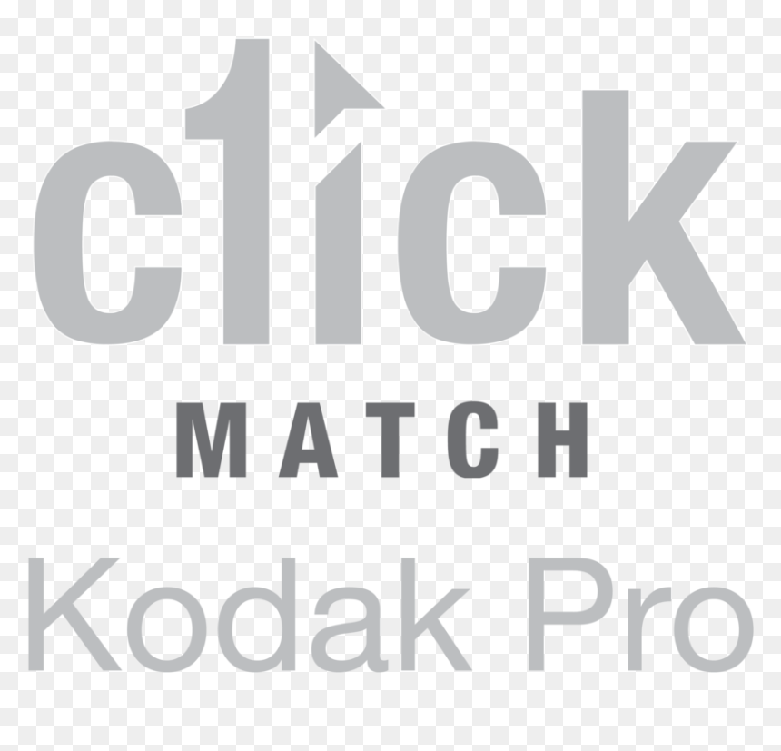 C1ick Match Kodak Pro Pack , Png Download - Signage, Transparent Png - kodak png