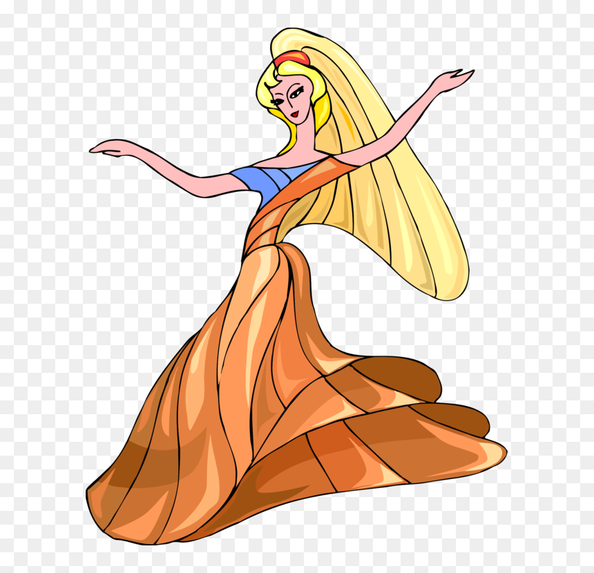 Transparent Woman In Dress Silhouette Png - Vestido De Dançarina Desenhos, Png Download - woman in dress silhouette png