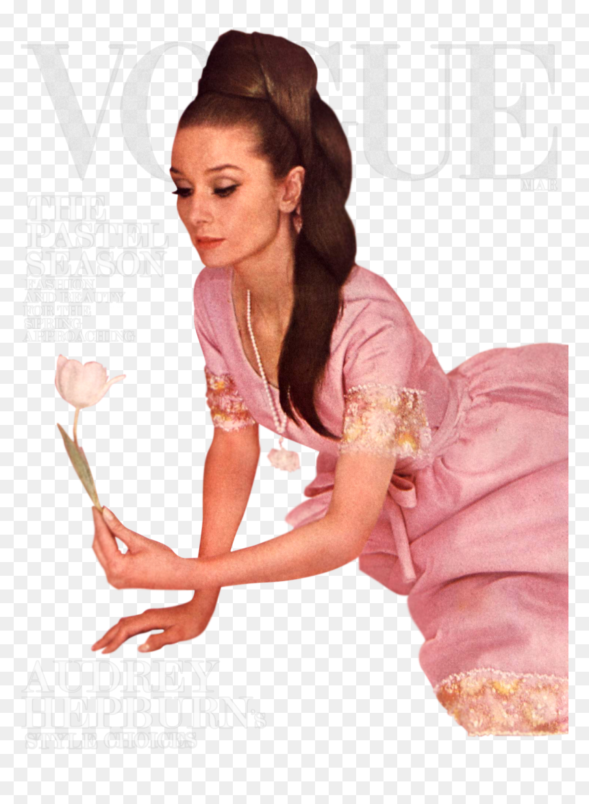 Audrey Hepburn White Tulip, HD Png Download - audrey hepburn png