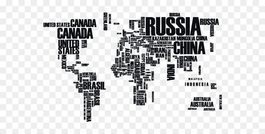 World Map, HD Png Download - mapamundi png