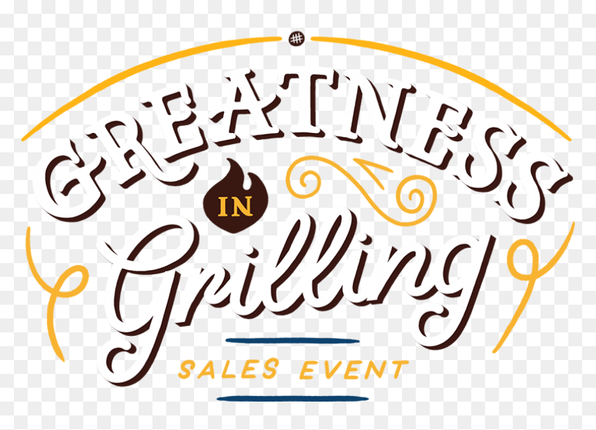 Greatness In Grilling Site Logo - Calligraphy, HD Png Download - grilling png