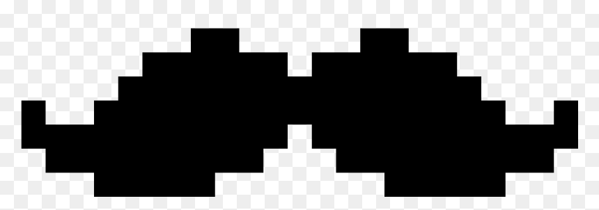 Mustache Pixel Art, HD Png Download - mostacho png