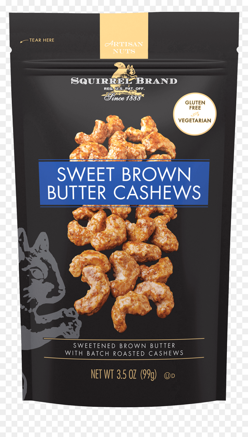 Sweet Brown Butter Cashews, HD Png Download - cashews png