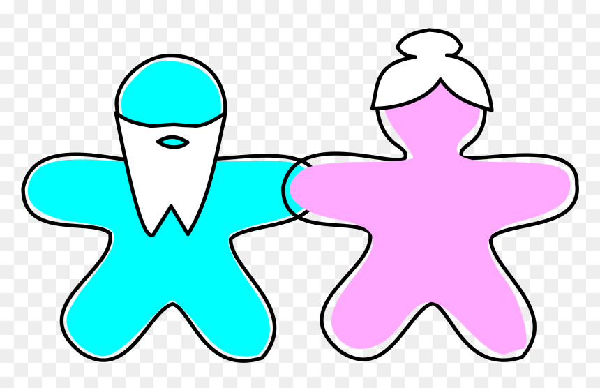 Gingerbread Grandparents Clip Arts - Clip Art, HD Png Download - grandparents png