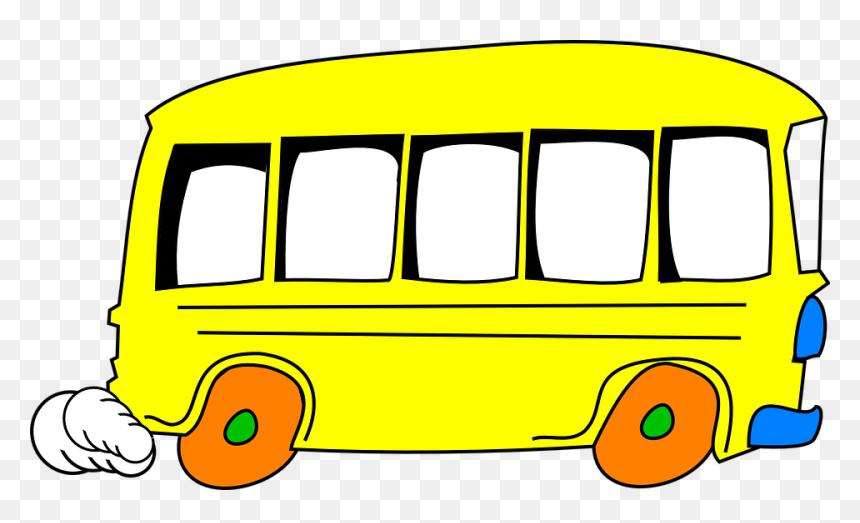 Thumb Image - Outline Of A Bus, HD Png Download - autobus png