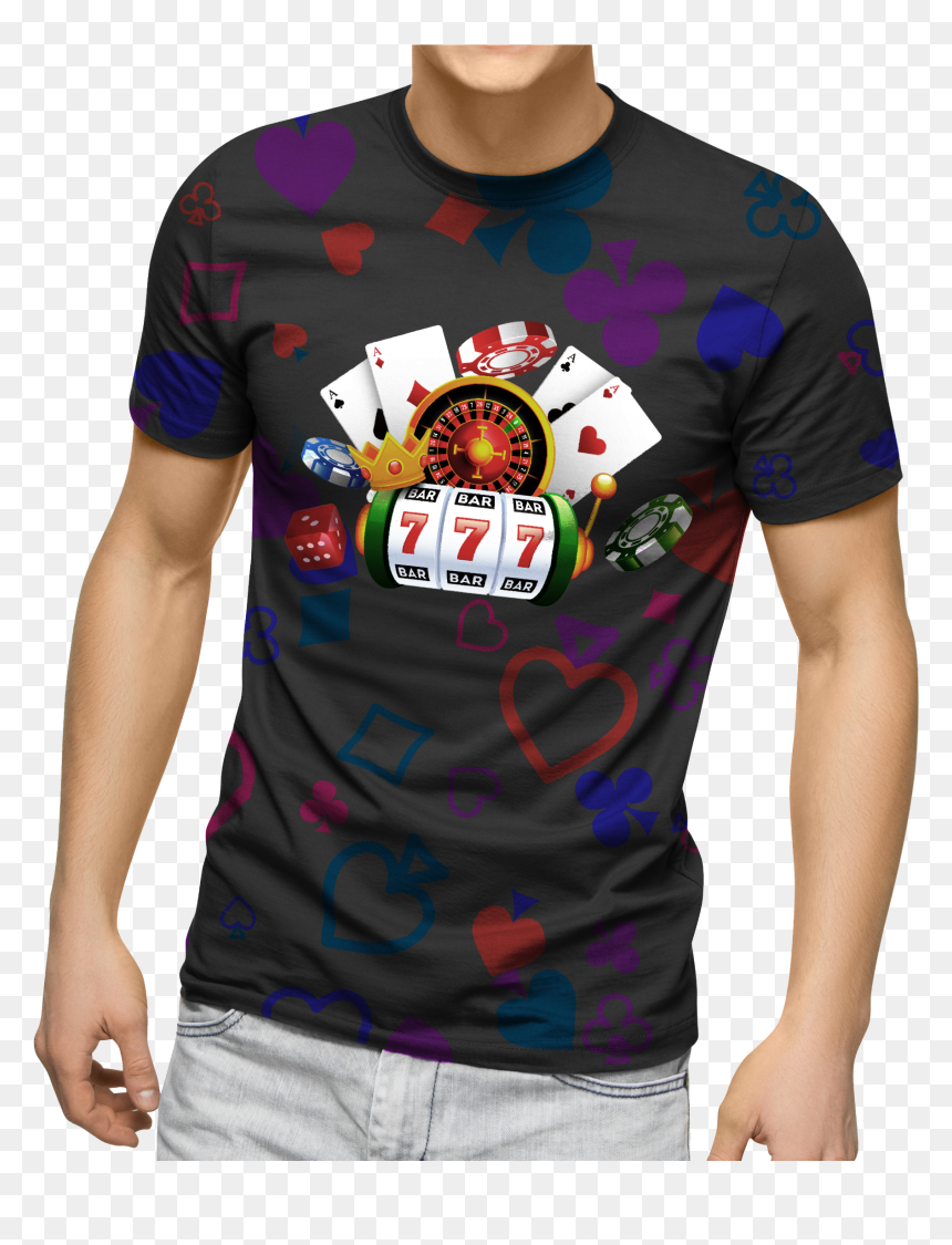 Gymnast Dad Shirt, HD Png Download - casino cards png