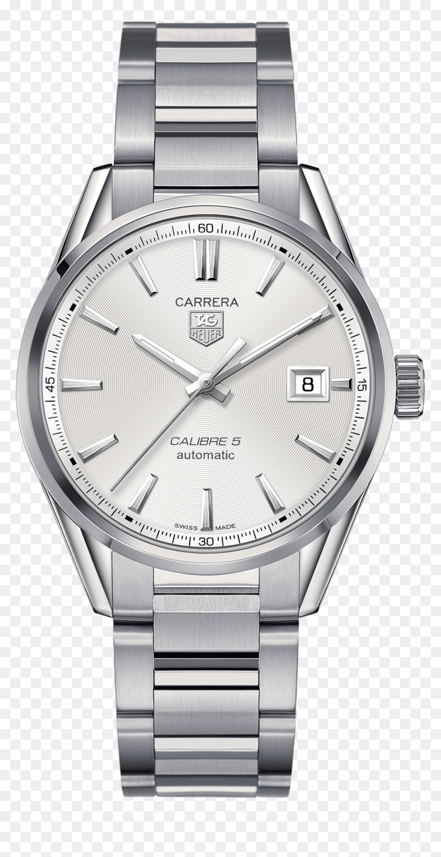 Tag Heuer Carrera Calibre 5 War211b - Analog Watch, HD Png Download - white tag png